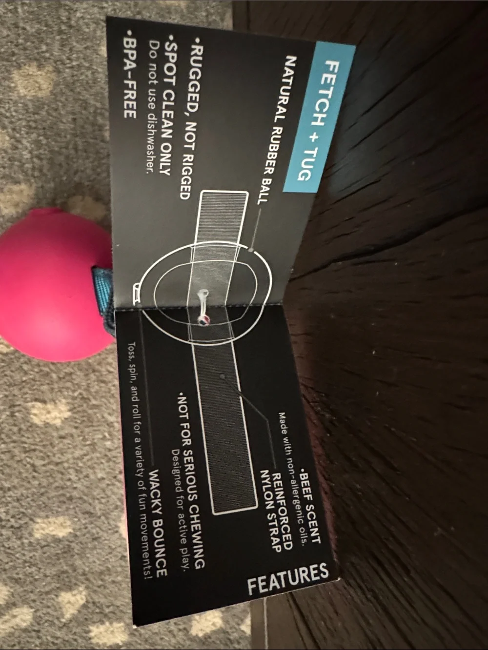 Bark Pup a Balloon Dog Toy